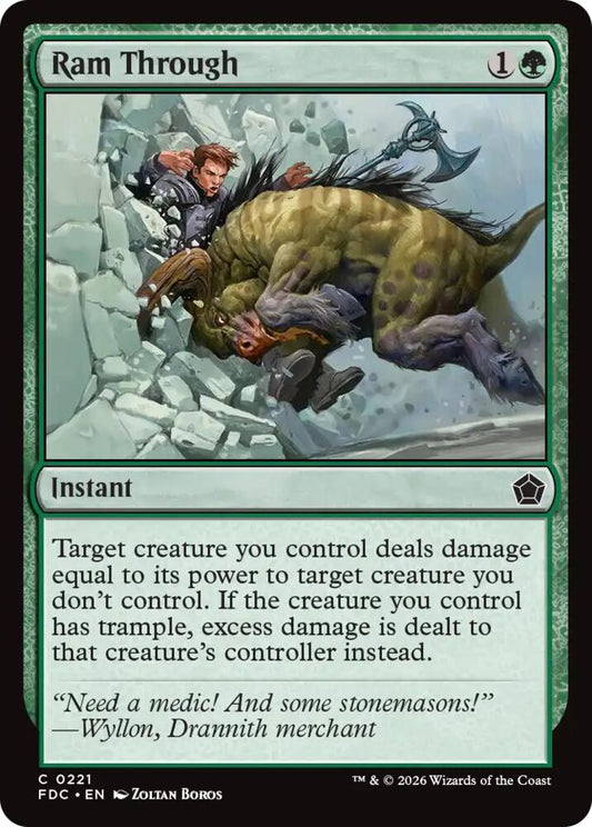 Ram Through [Commander: Foundations] 221
