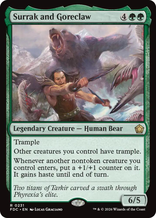 Surrak and Goreclaw [Commander: Foundations] 231