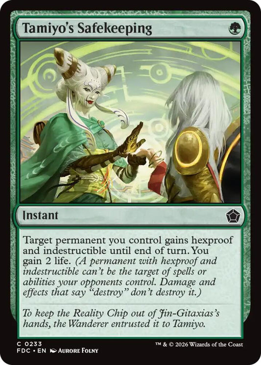 Tamiyo's Safekeeping [Commander: Foundations] 233