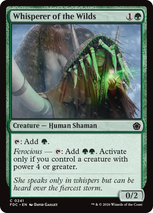 Whisperer of the Wilds [Commander: Foundations] 241
