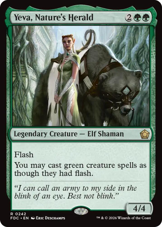 Yeva, Nature's Herald [Commander: Foundations] 242