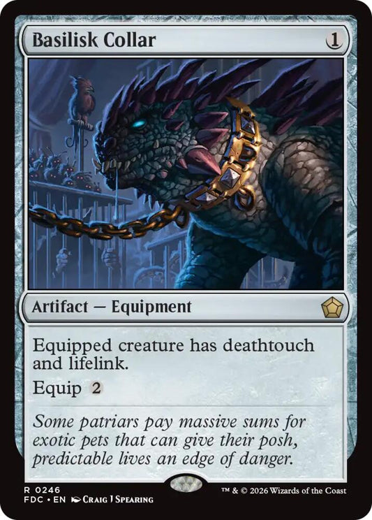 Basilisk Collar [Commander: Foundations] 246