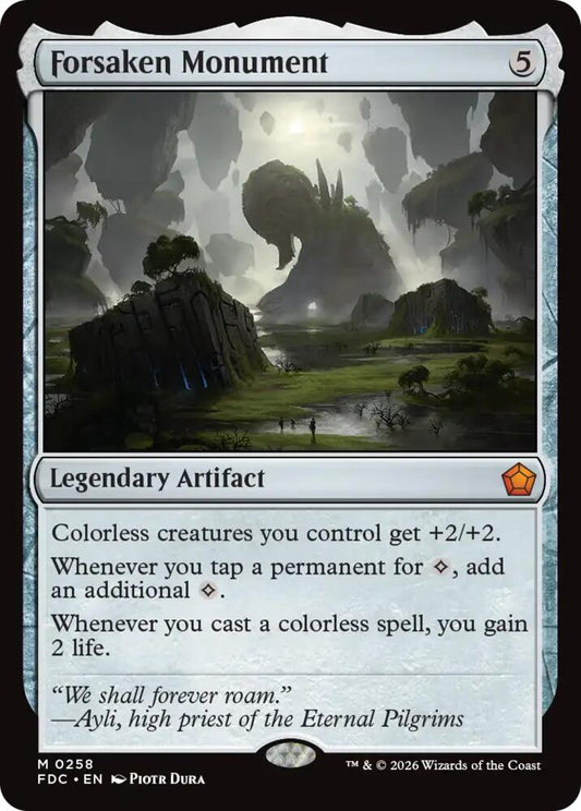 Forsaken Monument [Commander: Foundations] 258