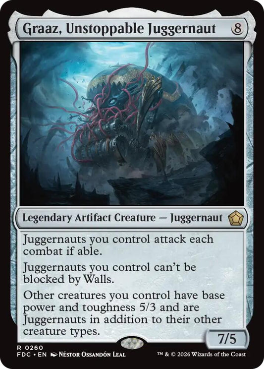 Graaz, Unstoppable Juggernaut [Commander: Foundations] 260