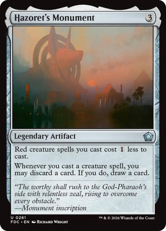 Hazoret's Monument [Commander: Foundations] 261