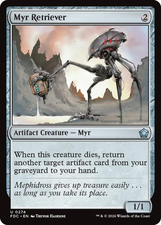 Myr Retriever [Commander: Foundations] 274