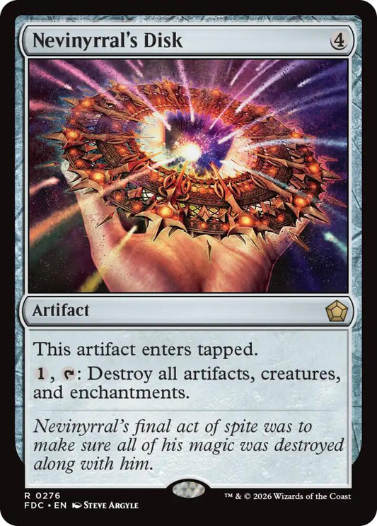 Nevinyrral's Disk [Commander: Foundations] 276