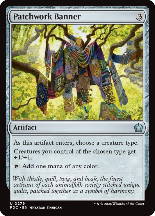 Patchwork Banner [Commander: Foundations] 279