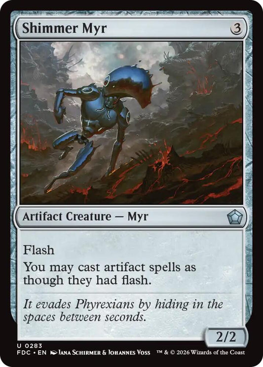 Shimmer Myr [Commander: Foundations] 283