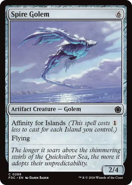 Spire Golem [Commander: Foundations] 288