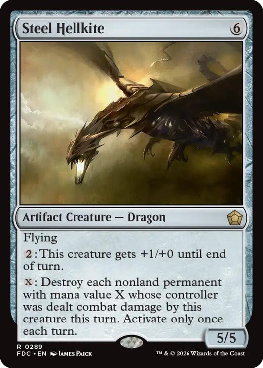 Steel Hellkite [Commander: Foundations] 289
