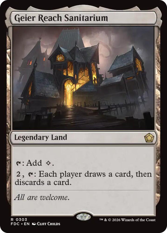 Geier Reach Sanitarium [Commander: Foundations] 303