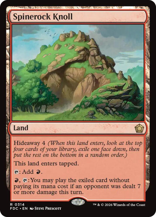 Spinerock Knoll [Commander: Foundations] 314