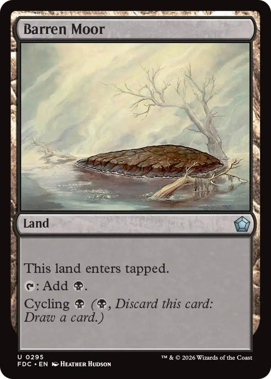 Barren Moor [Commander: Foundations] 295