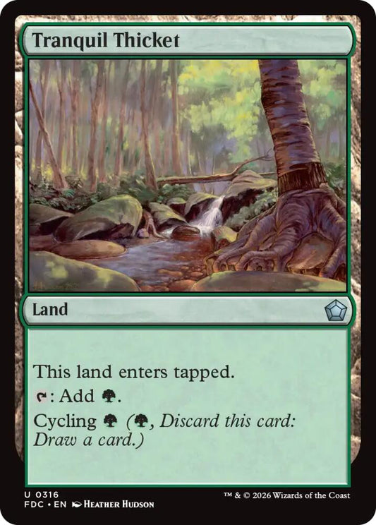 Tranquil Thicket [Commander: Foundations] 316