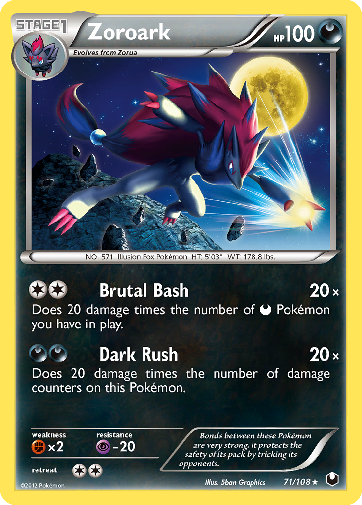 Zoroark - 71/108 Dark Explorers