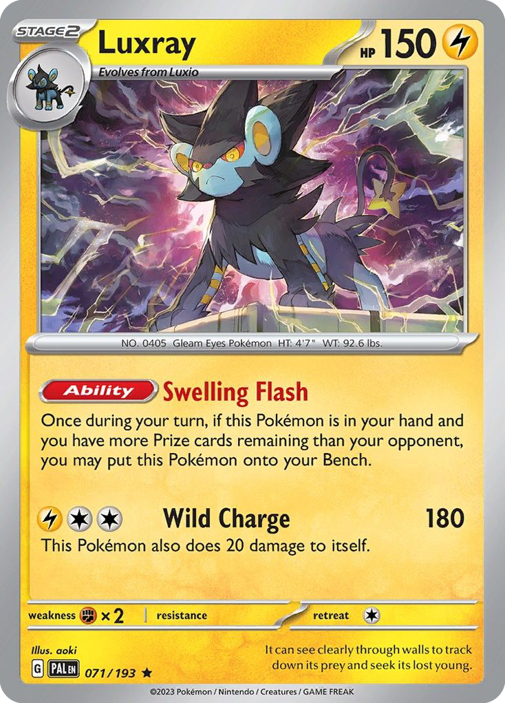 Luxray - 71/193 Paldea Evolved