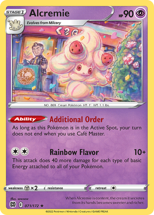 Alcremie - 71/172 Brilliant Stars