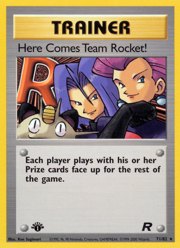 Here Comes Team Rocket! - 71/82 Team Rocket