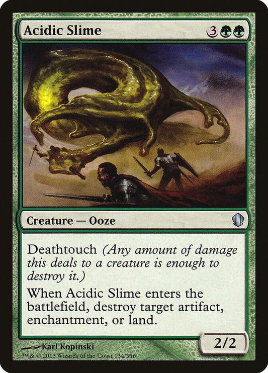 Acidic Slime [Commander 2013] 134
