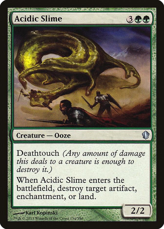 Acidic Slime [Commander 2013] 134