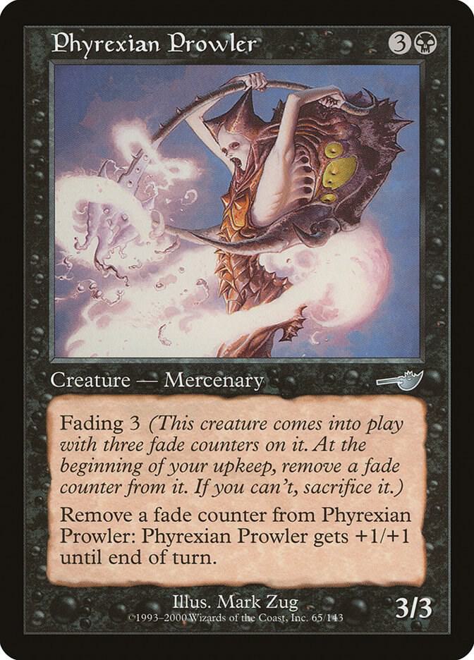 Phyrexian Prowler [Nemesis] 65