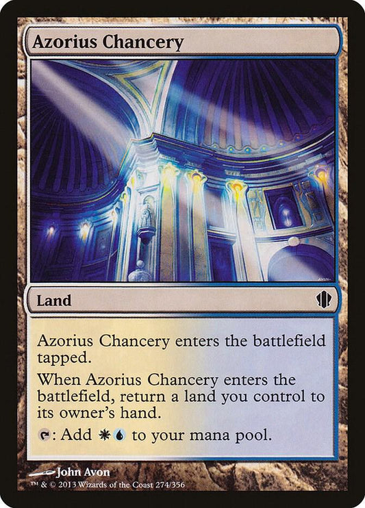 Azorius Chancery [Commander 2013] 274