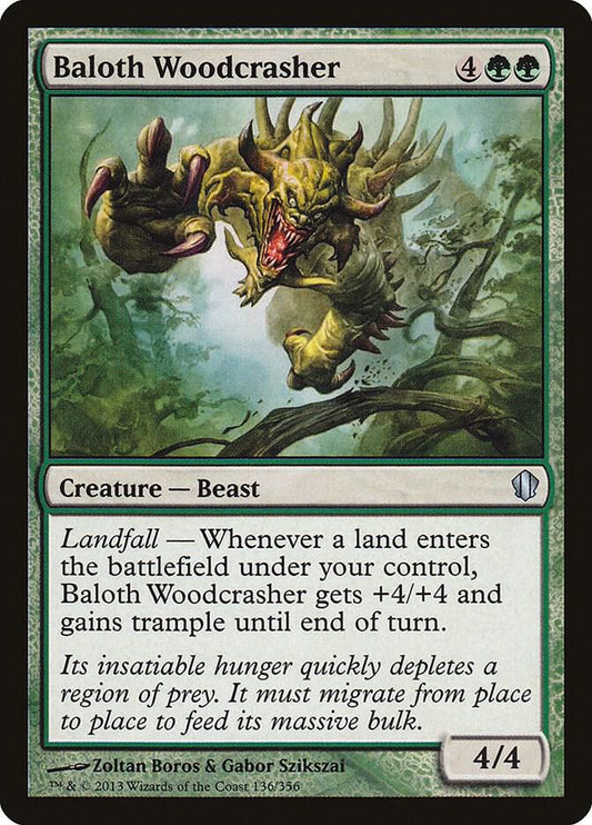 Baloth Woodcrasher [Commander 2013] 136