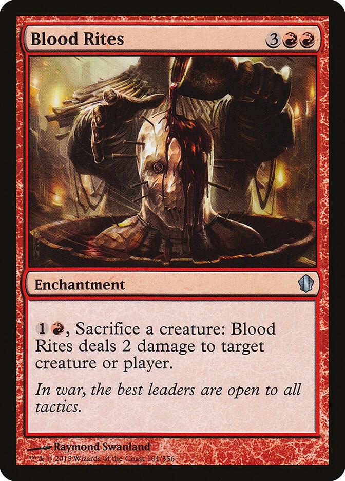 Blood Rites [Commander 2013] 101