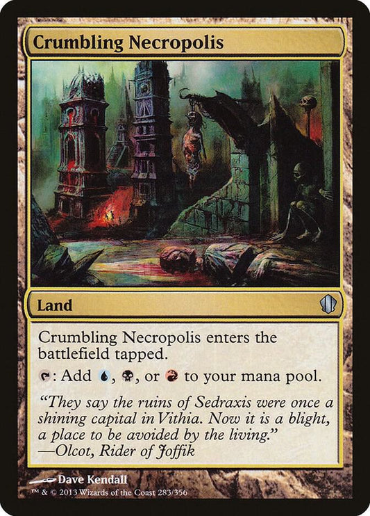 Crumbling Necropolis [Commander 2013] 283