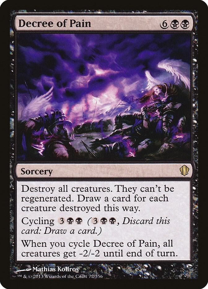 Decree of Pain [Commander 2013] 72