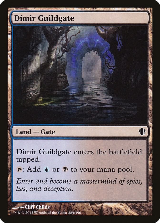 Dimir Guildgate [Commander 2013] 284