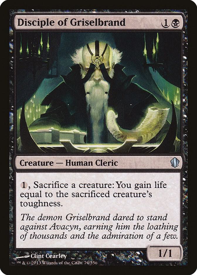 Disciple of Griselbrand [Commander 2013] 74