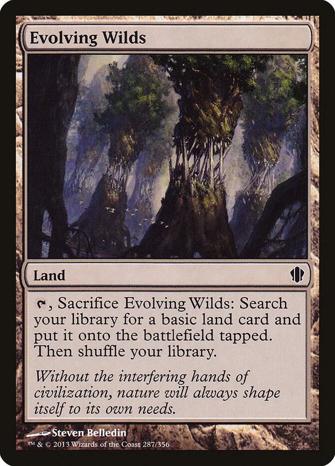 Evolving Wilds [Commander 2013] 287