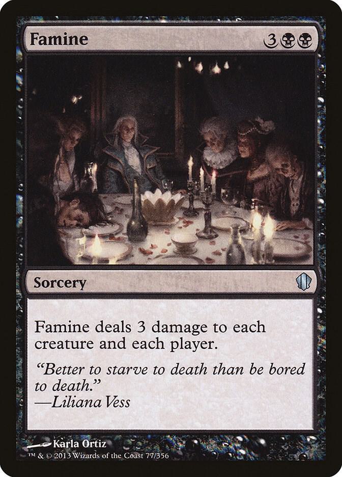 Famine [Commander 2013] 77