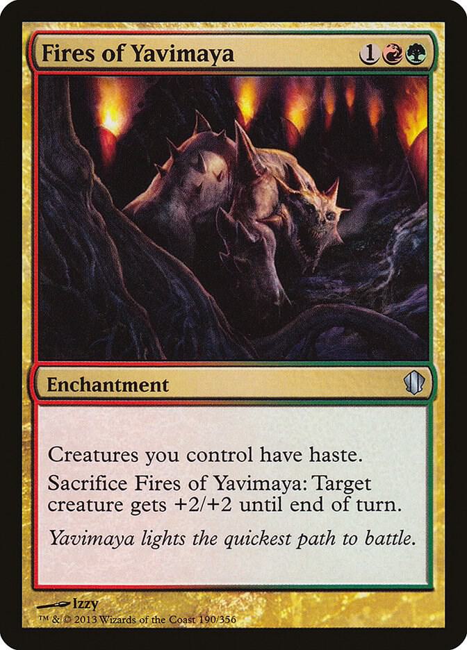 Fires of Yavimaya [Commander 2013] 190