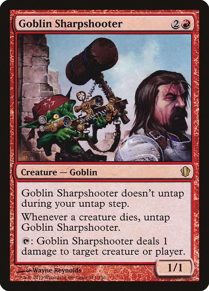 Goblin Sharpshooter [Commander 2013] 111