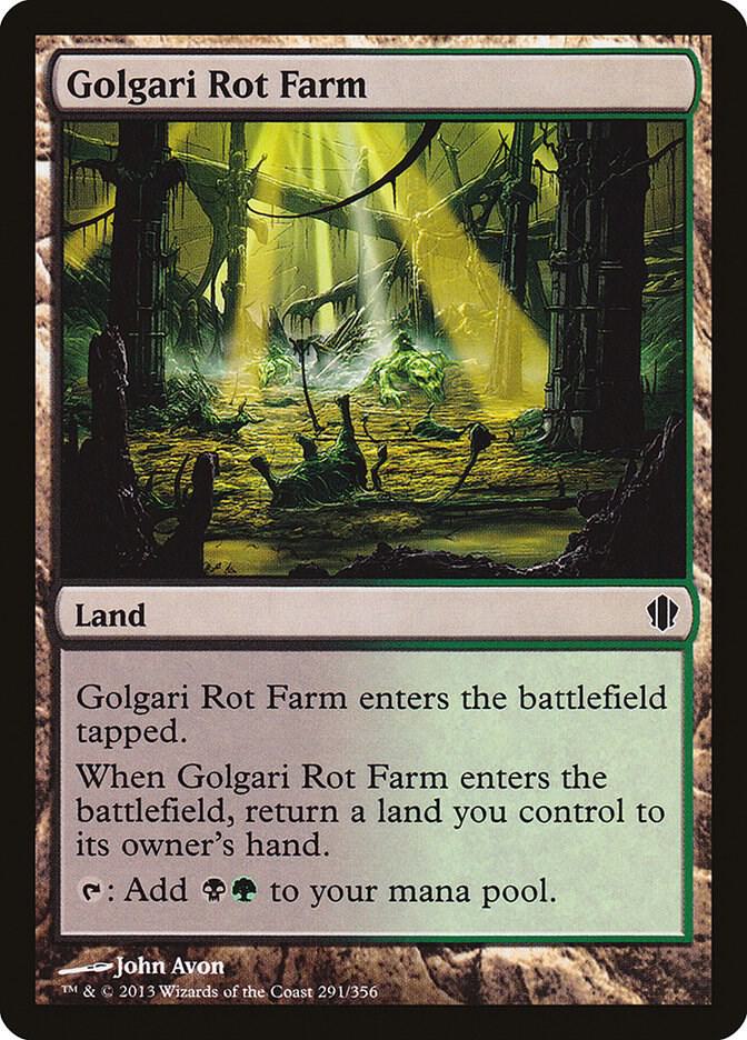 Golgari Rot Farm [Commander 2013] 291