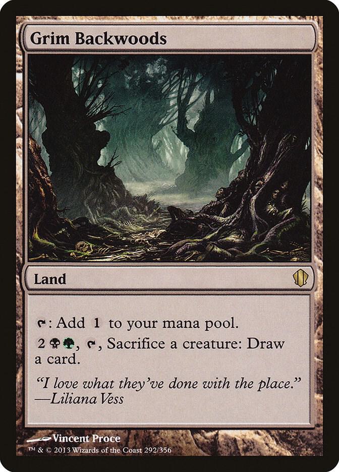 Grim Backwoods [Commander 2013] 292