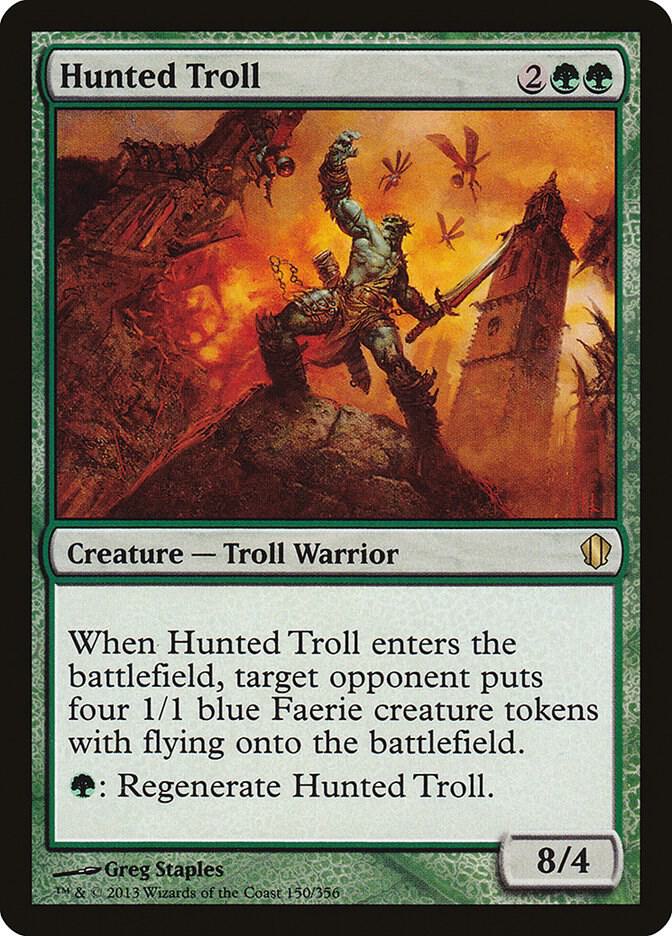 Hunted Troll [Commander 2013] 150