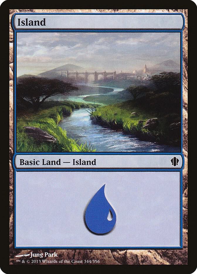 Island (344) [Commander 2013] 344