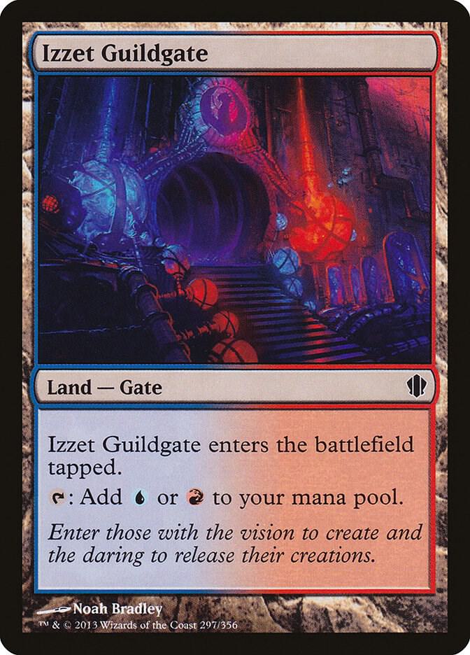 Izzet Guildgate [Commander 2013] 297
