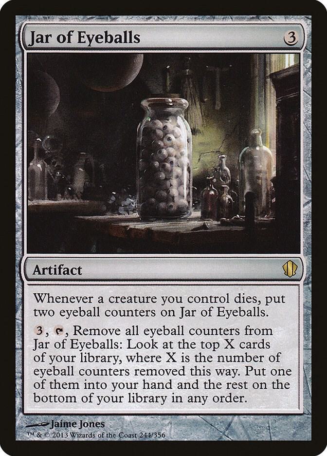 Jar of Eyeballs [Commander 2013] 244