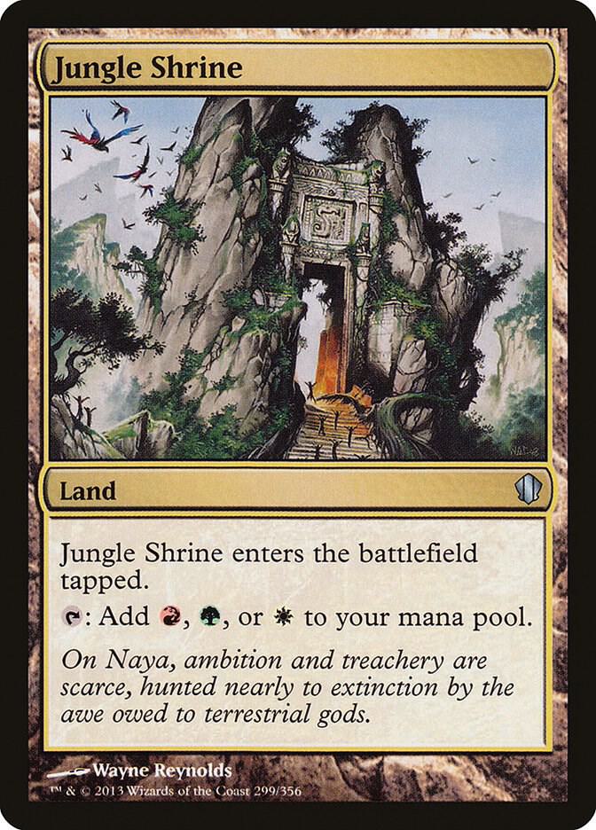 Jungle Shrine [Commander 2013] 299