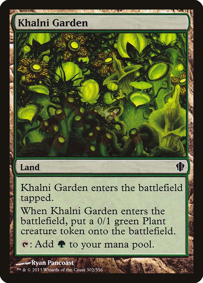 Khalni Garden [Commander 2013] 302