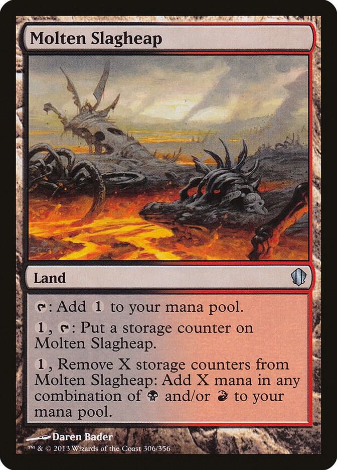 Molten Slagheap [Commander 2013] 306