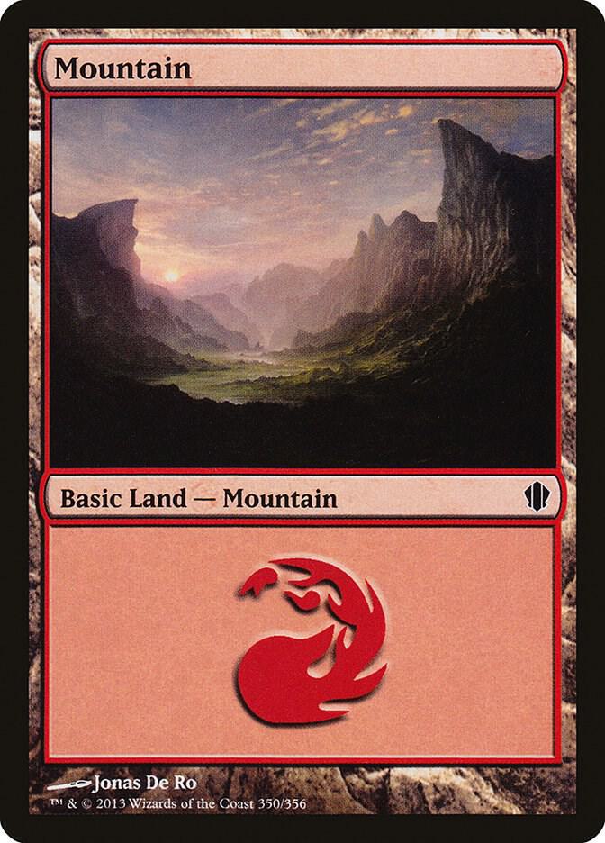 Mountain (350) [Commander 2013] 350