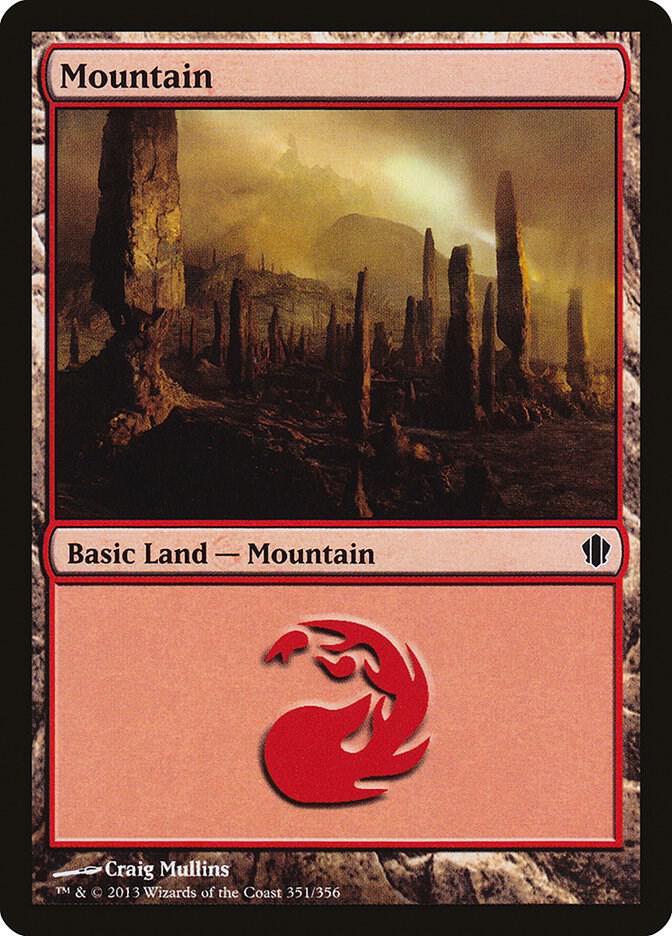 Mountain (351) [Commander 2013] 351