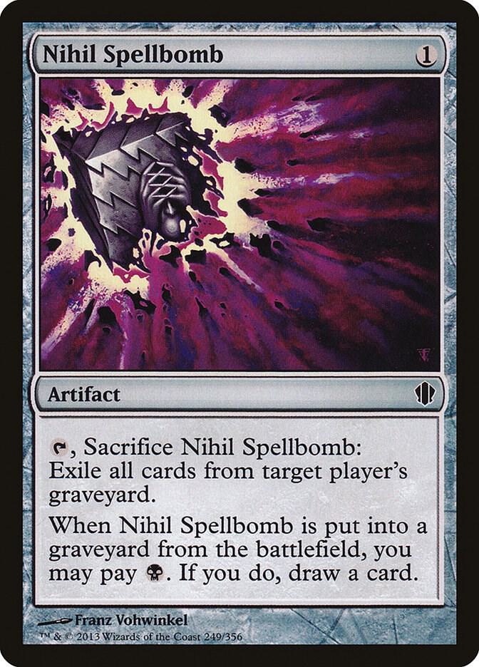 Nihil Spellbomb [Commander 2013] 249