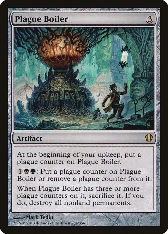 Plague Boiler [Commander 2013] 254